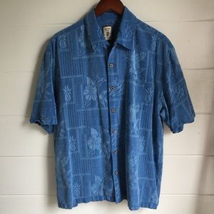 Vintage 100% Silk Hawaiian Shirt